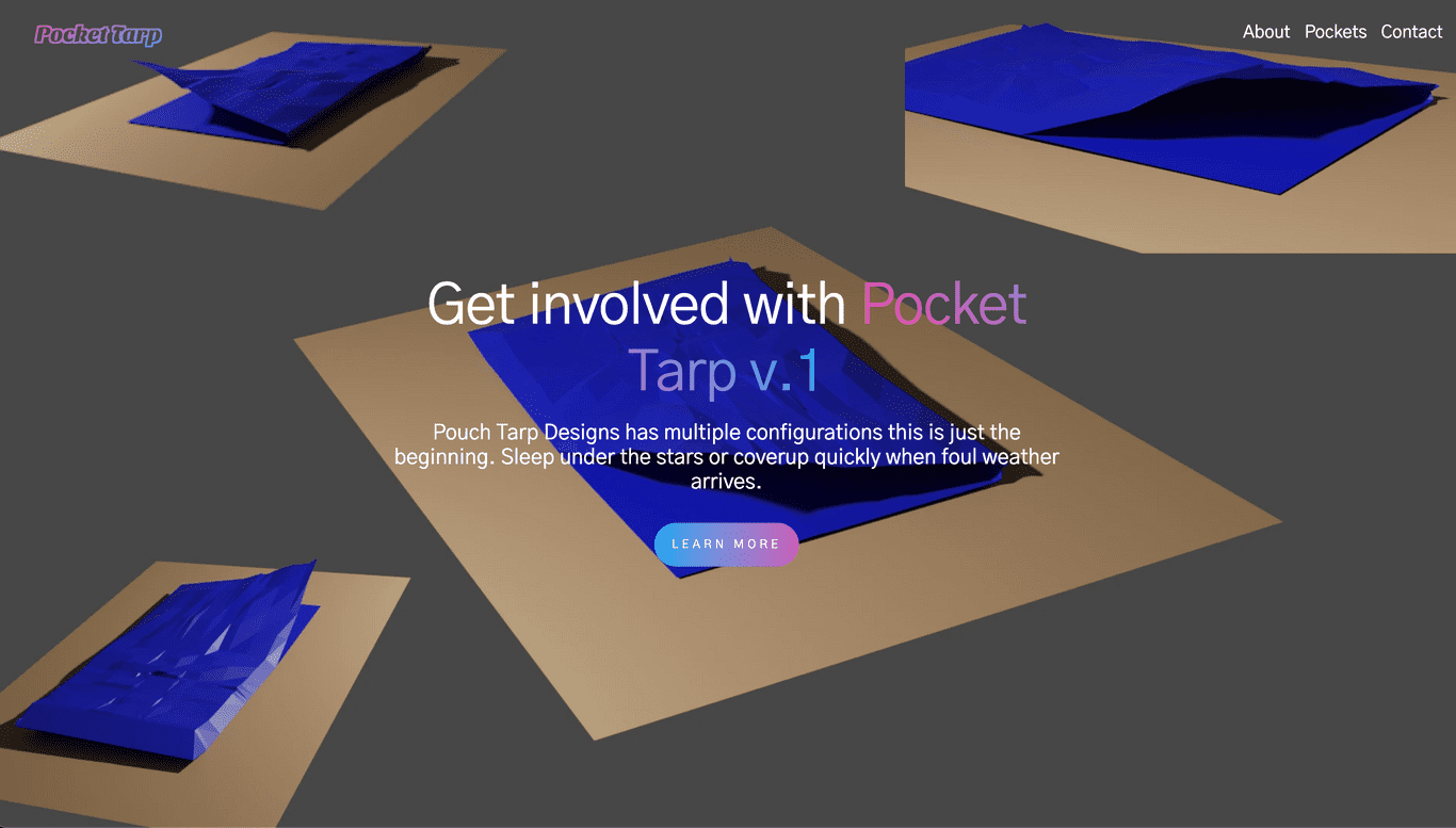 Blender - Pocket Tarp